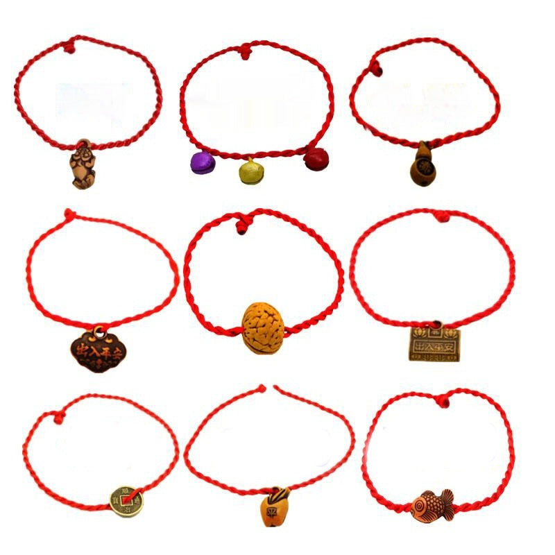 Red Rope Bracelet Small Jewelry